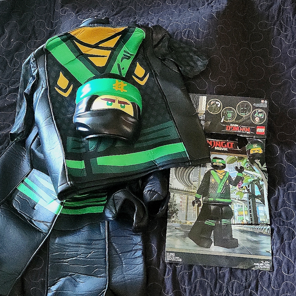 LEGO Ninjago, Lloyd KIDS Halloween Costume (SIZE LARGE (10 - 12)